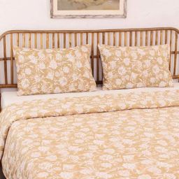 house this Brown Cotton Abstract 180 GSM Single Bed Dohar-picture-39