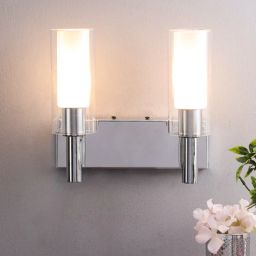 eliante by jainsons lights Silver Glass Wall Sconces-picture-3