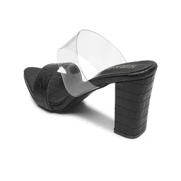 KIRAVI Textured Block Heels image 3