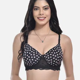 StyFun Pack Of 2 Bras Checked Full Coverage Lightly Padded image 2