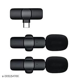 N45FR 2.4ghz Dual Wireless Microphone, Digital Mini Portable Recording Clip Mic with Receiver for All iOS,Lighting Mobile Phones Camera Laptop for Vlogging YouTube Zoom Call-image-128