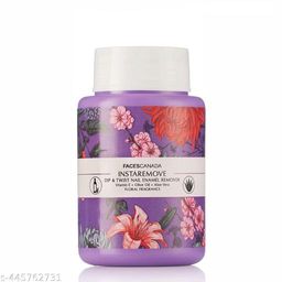 FACES CANADA InstaRemove Dip & Twist Nail Enamel Remover, 80 ml | Floral Fragrance | Vitamin E, Olive Oil, Aloe Vera | Nourishing Formula | Gentle Nail Polish Remover | Acetone Free | Cruelty Free-image-8