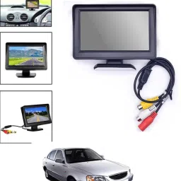 Universal Digital Black Full HD 4.3 Dashboard LCD Monitor Screen For Car-03 Black LED-image-82