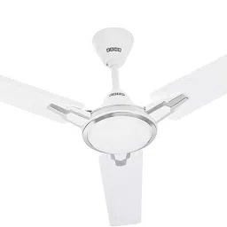 Racer Chrome 1200MM Rich White Silver pack of 1 1200 3 Blade Ceiling Fan-12