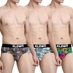 Pack of 3 Printed Men Brief-image-3