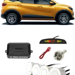 YB480 Silver Car Reverse Parking Sensor with LED Display 4 Sensor Y480 Parking Sensor-image-43