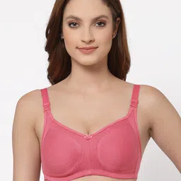 Floret Pack Of 2 Rose & White Non-Padded Minimizer Bra image 4