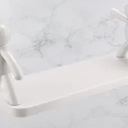 Wall Mounted Shelf, Bathroom Shelf Organizer, Multipurpose Wall Mount NRS1.1743 Plastic Wall Shelf-image-67
