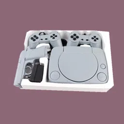 COUNTACH 33 Classic TV Game Console Inbuilt Game Contra, Super Mario Bros with 2 Cassette NA GB with Contra, Super Mario Bros, F1 Race, Cricket Game-image-64