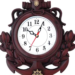 big bang creations Analog 31 cm X 24 cm Wall Clock image 2