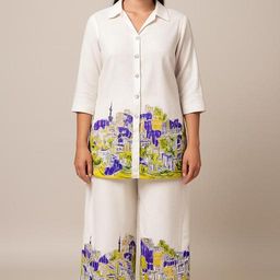 Cotton Women Kurti With Bottomwear-image-71