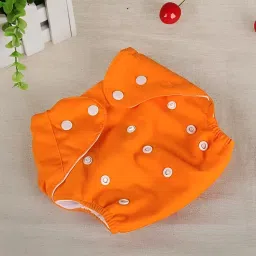 aerex Pack of 9 Colorful Cloth Adjustable Diapers Combo for Baby with Button image 2