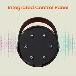 Portronics Dash 6 Black 15W Portable Bluetooth Speaker With In-Built Nature Sounds image 5
