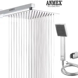 ANMEX HandShower (ABS),SS304 1.5mtr Tube And Hook 6X6+15Inch Arm+HandShower Set)-15