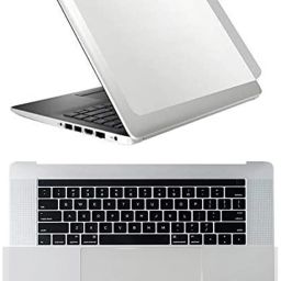 ANJO Laptop Trackpad-Backside Lid-Full Body Skin Sticker Lamination Cover-Transparent Vinyl Laptop Decal 15.6-23