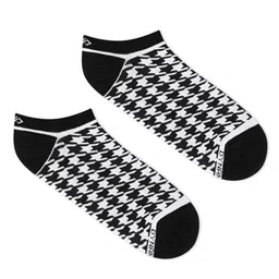 Dynamocks Patterned Anti-Microbial Knitted Shoe Liner Socks image 5