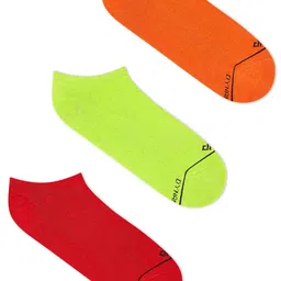 Dynamocks Unisex Pack Of 3 Patterned Anti Microbial Ankle-Length Socks image 3