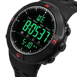 Shocknshop Men Straps Digital Multi Function Watch WCH22Black image 2