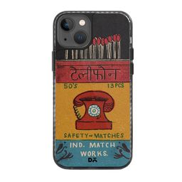 DailyObjects Telephone Matchbox Printed iPhone 14 Plus Mobile Cover image 2