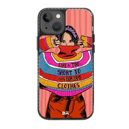 DailyObjects Printed iPhone 14 Plus Super Slim Back Case image 2