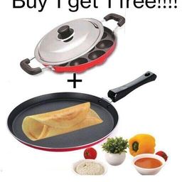 DOSA TAWA (Non-stick) AND APPAM MAKER (Non-stick) Appam Maker-image-26