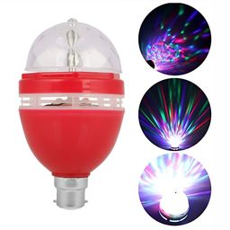 SPARK WORLD Red & Blue Disco Ball String Light image 3