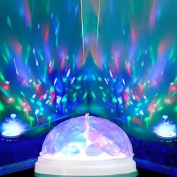 SPARK WORLD White Cylindrical Shape String Lights image 2