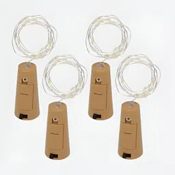 SPARK WORLD Yellow Star Shape LED Curtain Fairy String Lights image 2
