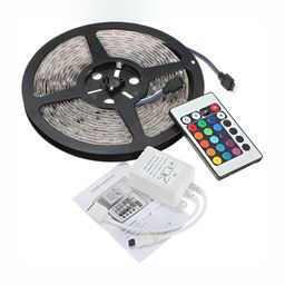 SPARK WORLD Blue & Green 300 LED Strip String Lights image 3