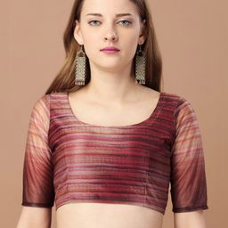 Amrutam Fab Printed Semi-Stitched Lehenga & Unstitched Blouse With Dupatta image 3