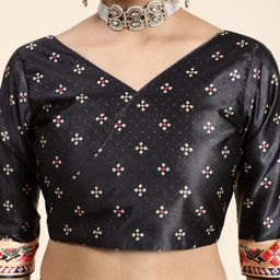 Kaizen TEXO FAB Printed Semi-Stitched Lehenga & Blouse With Dupatta image 5