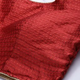 MANVAA Woven Design Semi-Stitched Lehenga & Unstitched Blouse With Dupatta image 2