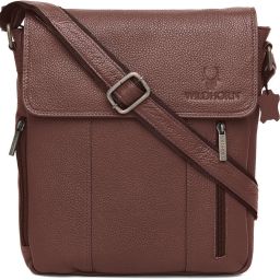 Men Brown Messenger Bag-image-71