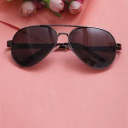 MARC LOUIS Lens & Aviator Sunglasses With UV Protected Lens ML D8926 GREY 1 SG image 4