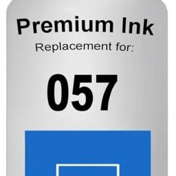 gAdi 057 Refill Ink Compatible for Epson L8050, L18050, L8150W Printers Cyan Ink Bottle-image-105