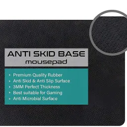 Doat Mouse Pad for Laptop, Notebook, Gaming Computer Non-Slip Rubber Base Non Slip Base Mousepad image 3
