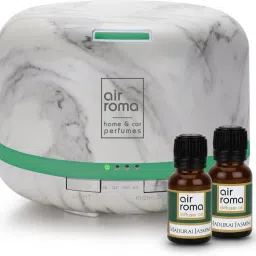 Diffuser and Madurai Jasmine oil 4 in 1 - Perfect for Home, Office Diffuser, Diffuser Set, Aroma Oil-37