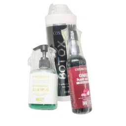 COSMO HUB Set of 3 Professional Botox With Bombshell Shampoo & OnionOil-1450ml image 4
