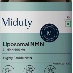 miduty Liposomal NMN 85% Highly Stable 400 mg Supplement-picture-12