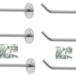 6 PCs 8 Inch Display Hook Wall Mount Shop Display For Mobile Cover Cloths Toy Hook Rail 6-image-69