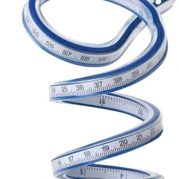 50cm Flexible Ruler Curve Flex Design Rule Engineering Drawing, Design Ruler-image-28