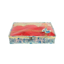 Kuber Industries Set Of 12 Blue Printed Multi-Utility Organisers image 2