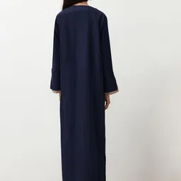 Trendyol Lapel Collar Longline Open Front Jacket image 4