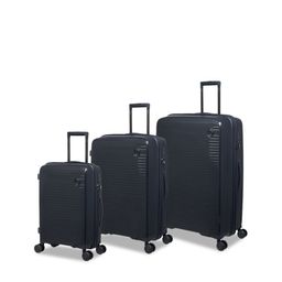 IT luggage Spontaneous Set Of 3 Striped Hard-Sided Trolley Suitcase-20
