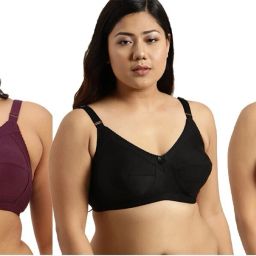 Pack of 3 Women T-Shirt Non Padded Bra-22