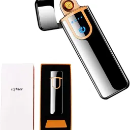 xitara usb lightr Ultra Slim USB Charging Touch Sensor Cigarette Pocket Lighter image 5