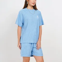Top Regular Shorts Co-ords Set-image-2