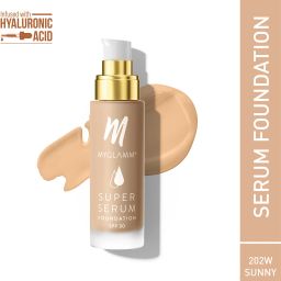 Super Serum | Hyaluronic Acid | 8Hr+Long Lasting & Hydrating | SPF 30 Foundation-image-29