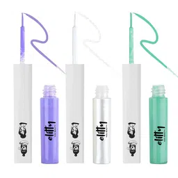 Elitty 3 Pcs Eye Gotta Feeling Sweet But Psycho Eyeliners Combo - 4ml Each image 2