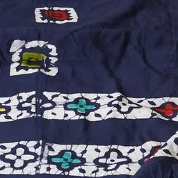 Unnati Silks Ethnic Motifs Block Printed Dupatta image 2
